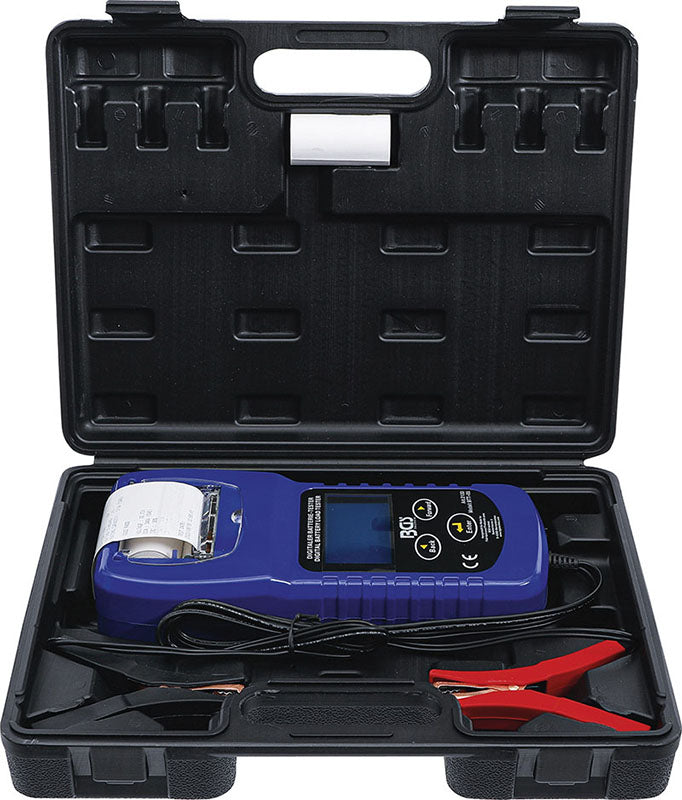 TESTER DIGITALE PER BATTERIA E SISTEMA DI RICARICA, CON STAMPANTE BGS2133