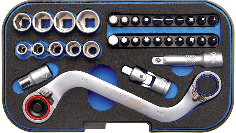 SET CHIAVE A CRICCHETTO BGS2242