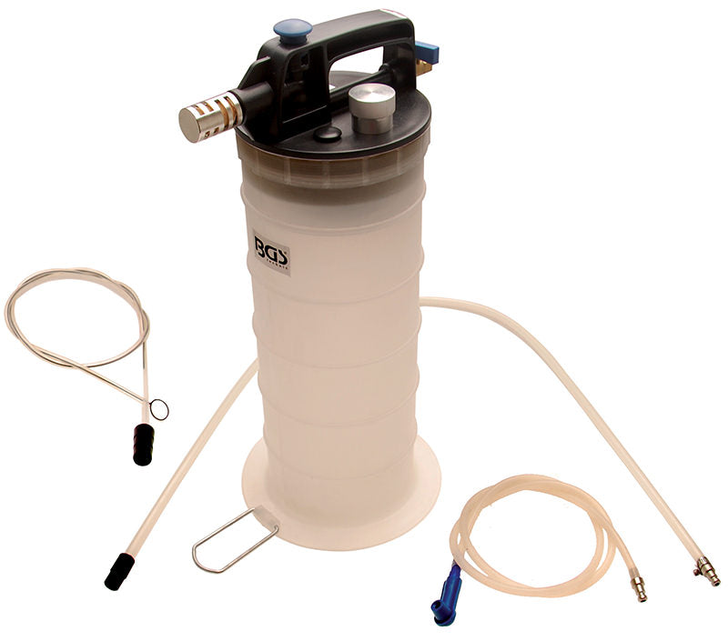 UNITÀ DI SPURGO FRENI ED ESTRAZIONE OLIO, MANUALE E PNEUMATICO BGS3157