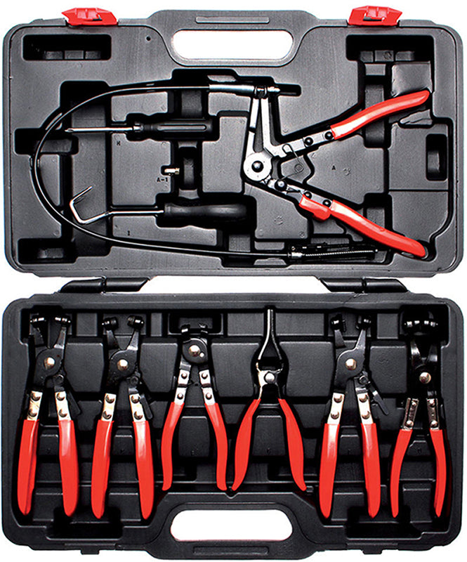 SET 10 PEZZI, PINZE FASCETTE TUBI BGS421