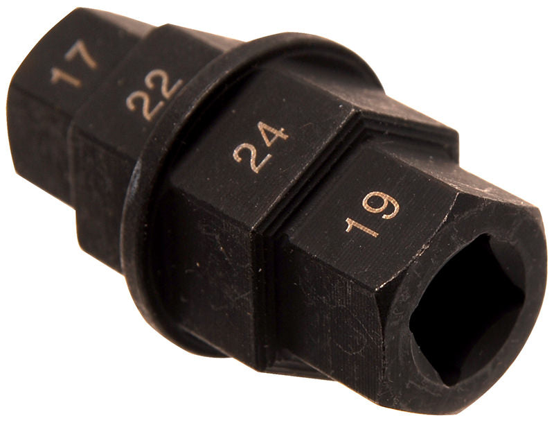 BUSSOLA SPECIALE PER MOTOCICLETTE, 17-19-22-24 MM, ATTACCO 3/8” BGS5058