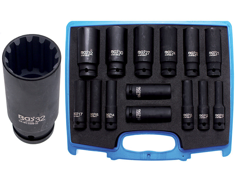 SET 14 PZ BUSSOLE MULTIMPRONTA A MACCHINA 1/2"	BGS5209