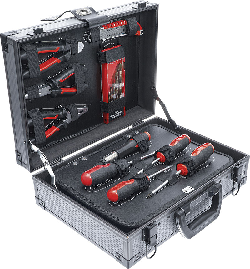 VALIGETTA IN ALLUMINIO CON 66 UTENSILI BGS6057