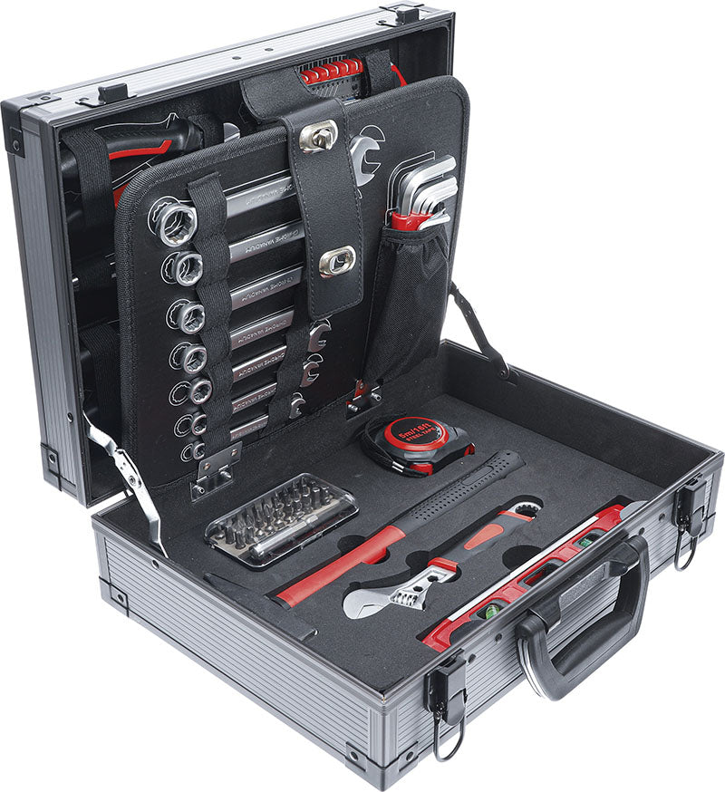 VALIGETTA IN ALLUMINIO CON 66 UTENSILI BGS6057