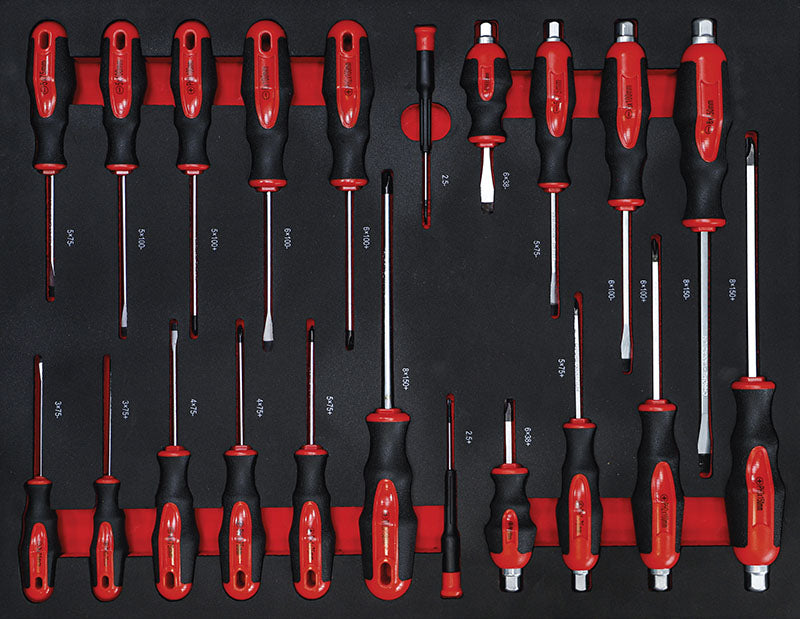 CARRELLO PORTA UTENSILI 7 CASSETTI, CON ARMADIETTO LATERALE, CON 250 UTENSILI  BGS6058