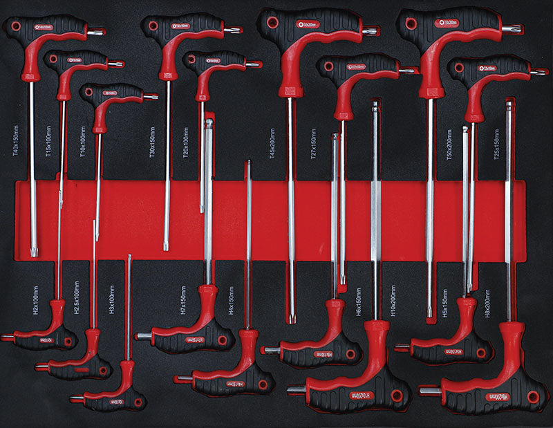 CARRELLO PORTA UTENSILI 7 CASSETTI, CON ARMADIETTO LATERALE, CON 250 UTENSILI  BGS6058