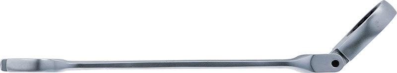 SET 12 PEZZI, CHIAVI COMBINATE A CRICCHETTO POLIGONALE CON SNODO, 8 - 19 MM BGS6546