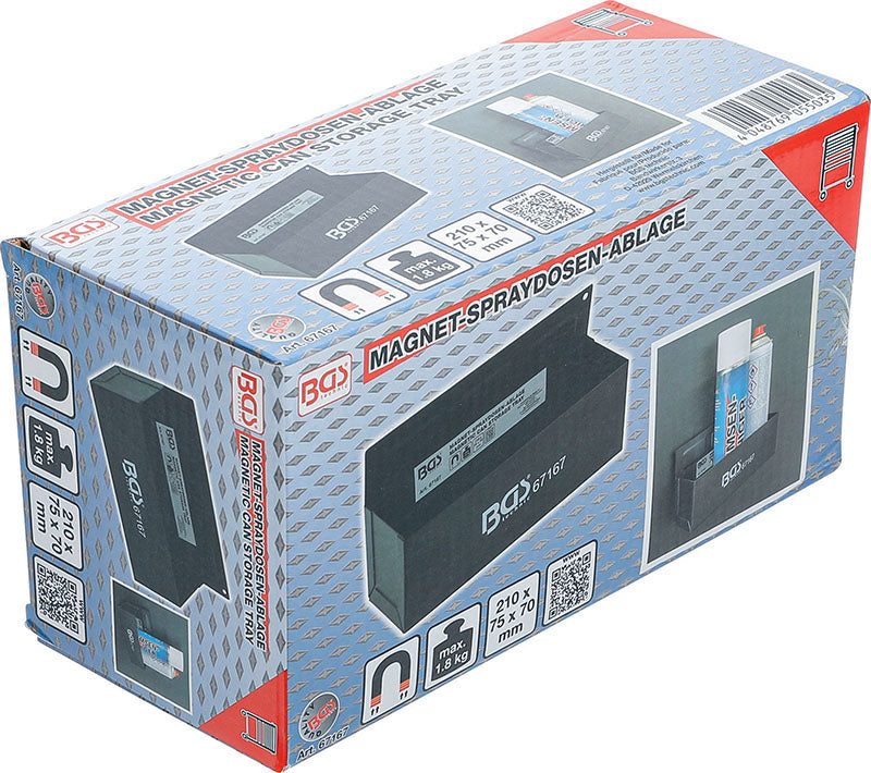 VASCHETTA MAGNETICA PER FLACONI, 210 MM	 BGS67167