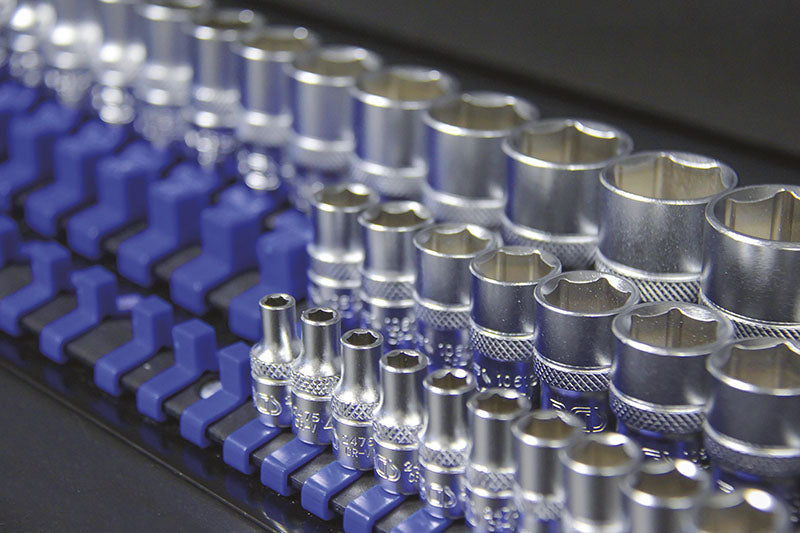 SET GUIDE PER BUSSOLE, CON 80 CLIP, PER BUSSOLE 1/4", 3/8" E 1/2" BGS6871