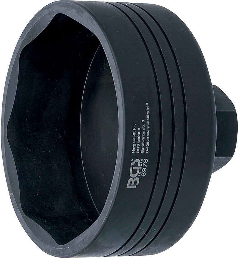 BUSSOLA PER MOZZO RUOTA, OTTAGONALE, PER ASSALI BPW 12 T, 109 MM BGS6978