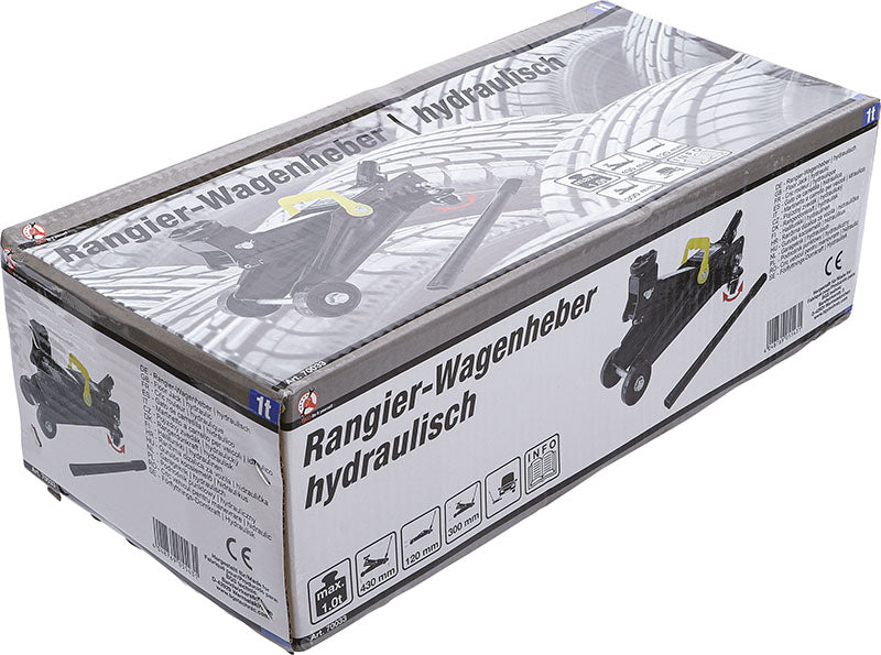 SOLLEVATORE IDRAULICO A CARRELLO, 1 T BGS70033