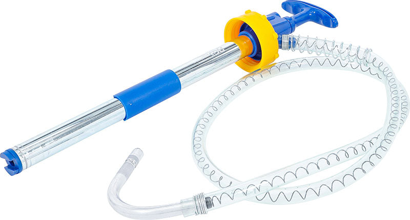 POMPA A LEVA PER BARILI IN PLASTICA, CON TAPPO A VITE DIN 61 BGS71046