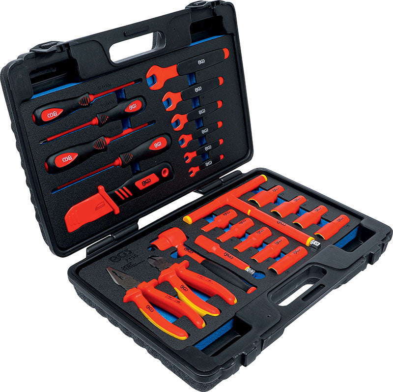 SET 26 PZ, UTENSILI ISOLATI VDE IN VALIGETTA BGS7130