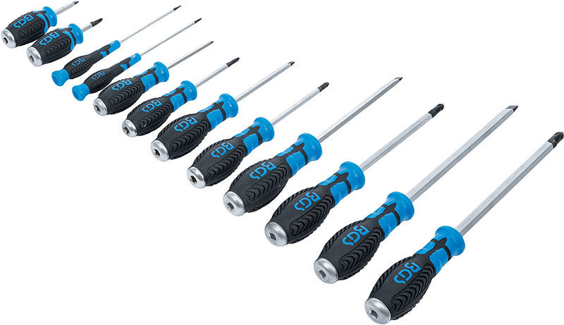 SET 12 PEZZI,CACCIAVITI CON QUADRO FEMMINA 1/4 BGS7896