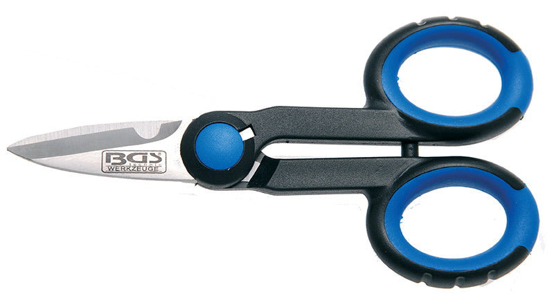 FORBICI DA ELETTRICISTA IN ACCIAIO INOX, 145 MM BGS7963