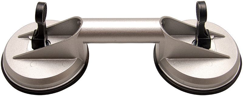 DOPPIA VENTOSA IN GOMMA, Ø 115 MM, ALLUMINIO BGS7993