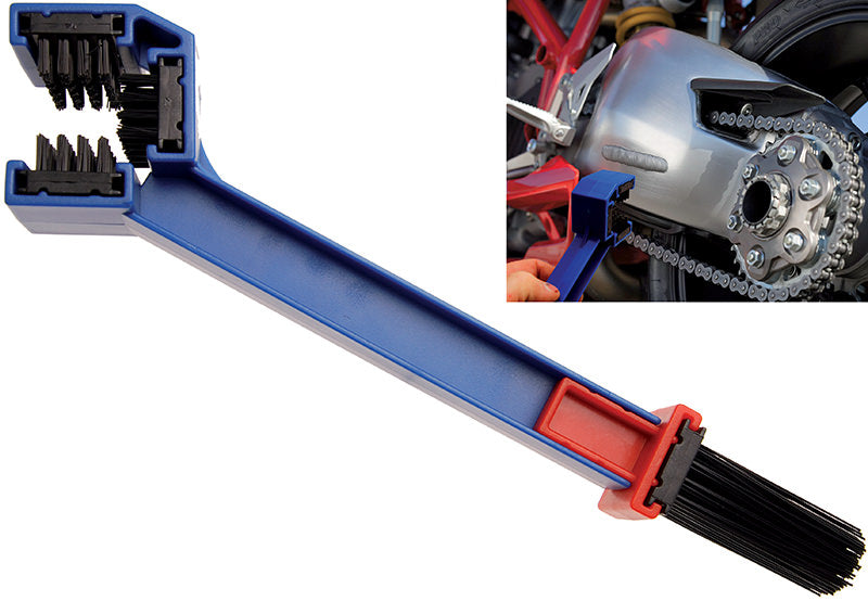 SPAZZOLA PULIZIA DELLA CATENA MOTO,265 MM BGS8362