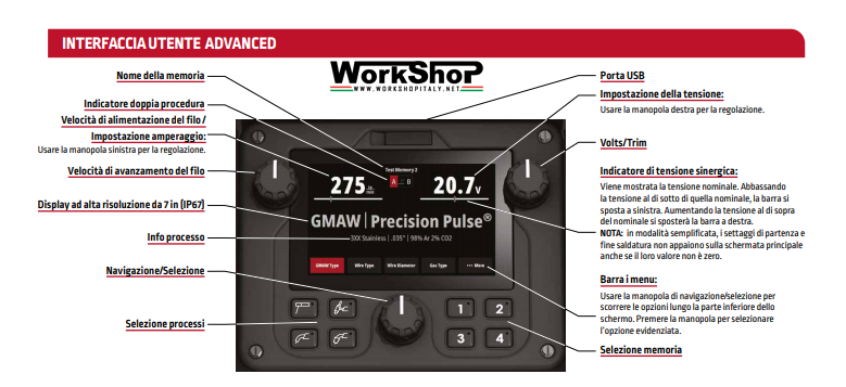Saldatrice  Lincoln POWER WAVE 300C ADVANCED CE