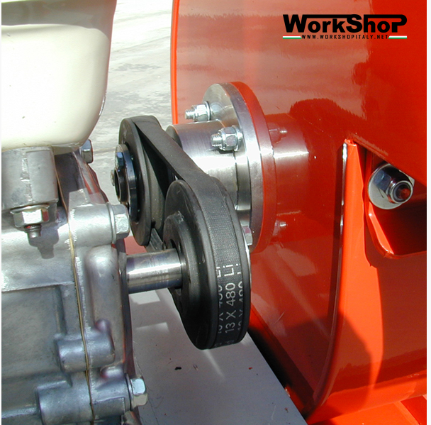 Biotrituratore Caravaggi BIO 55 motore Honda - Elettrico