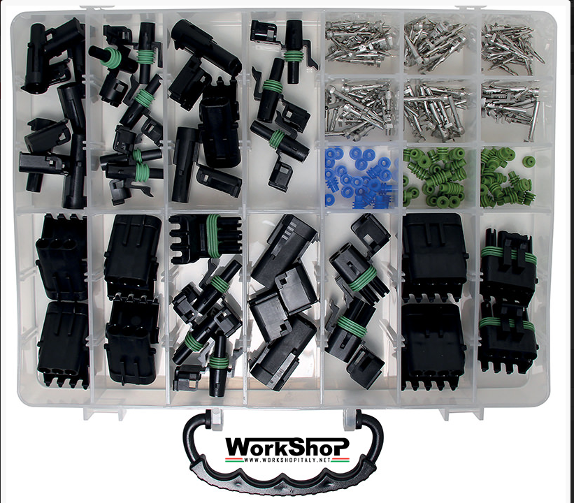 Set 223 CONNETTORI STAGNI DELPHI ® Bgs Fermec BGS9096