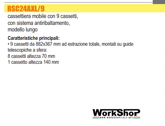 Carrello Beta RSC24AXL/9