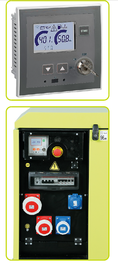 Generatore di corrente Pramac P18000 400V 50HZ #CONN #IPP #AVR Diesel