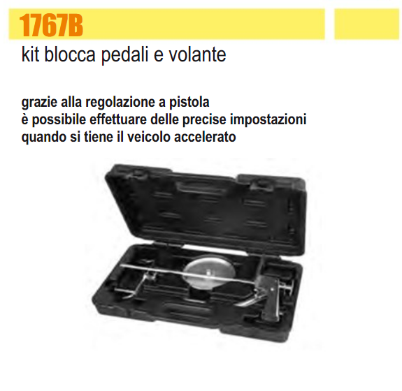 Kit blocca pedali e volante Beta 1767B