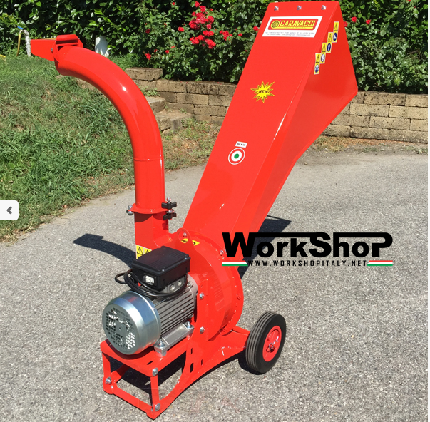 Biotrituratore Caravaggi TRX 50 motore Honda Elettrico Motocoltivatore