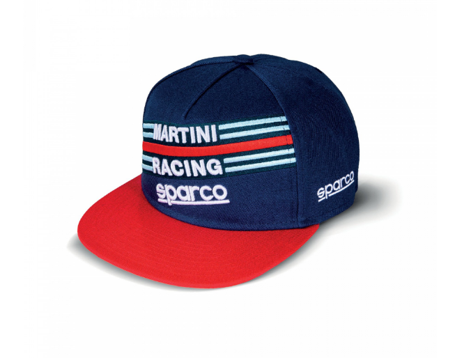Cappello con visiera FLAT VISOR Sparco Martini Racing