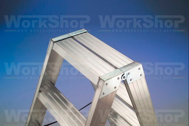 Scala doppia gradini due tronchi di salita SVELT P1