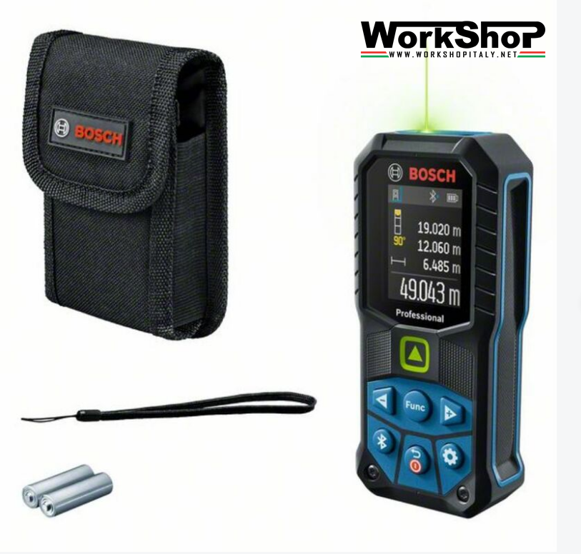 Distanziometro 50mt. laser Bosch GLM 50-25 G Professional