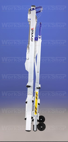 Scala Svelt FLY alluminio con piattaforma