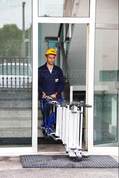 Scala telescopica Svelt TELEFLY alluminio con piattaforma