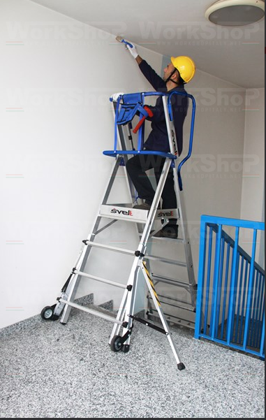 Scala telescopica Svelt TELEFLY alluminio con piattaforma