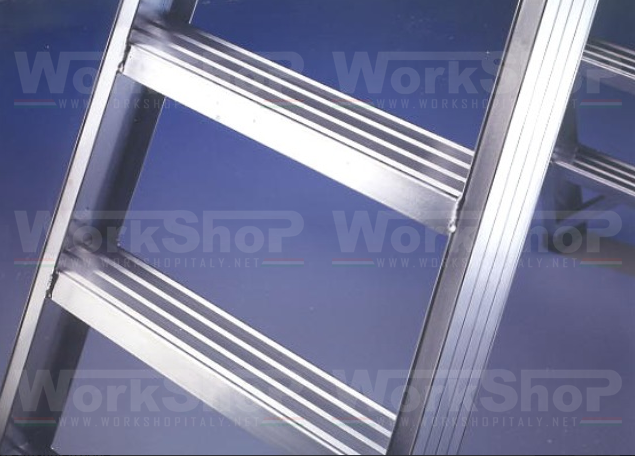 Scala doppia gradini due tronchi di salita SVELT P1