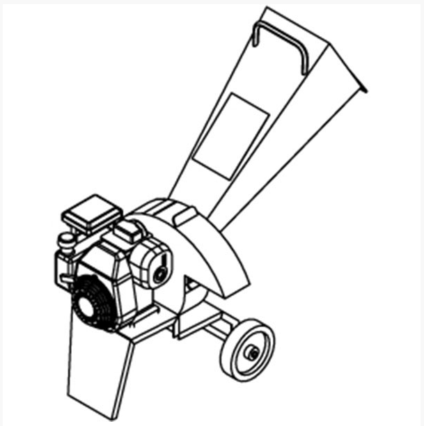 Biotrituratore Caravaggi BIO 50 motore Honda - Elettrico