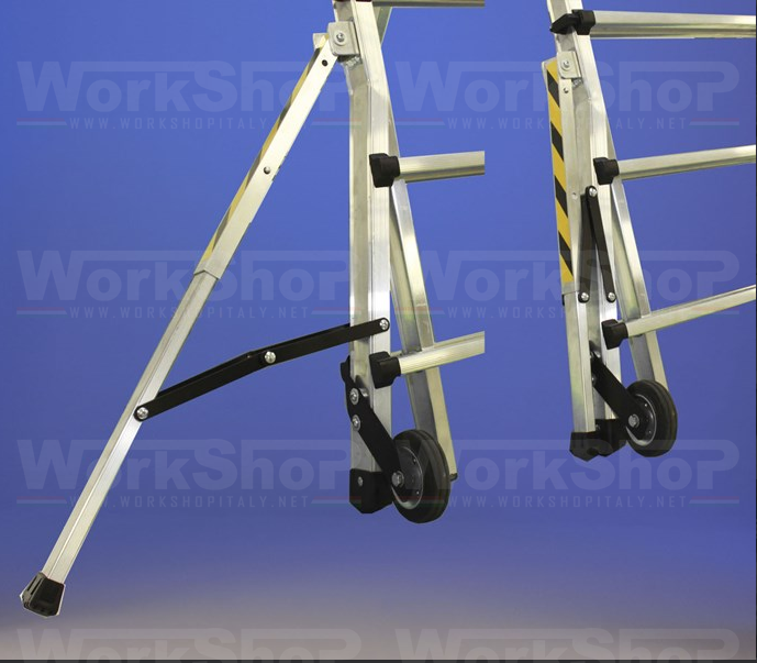 Scala telescopica Svelt TELEFLY alluminio con piattaforma