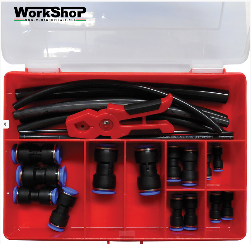 Set 22 pezzi riparazione tubi aria Fermec BGS 7TDR24