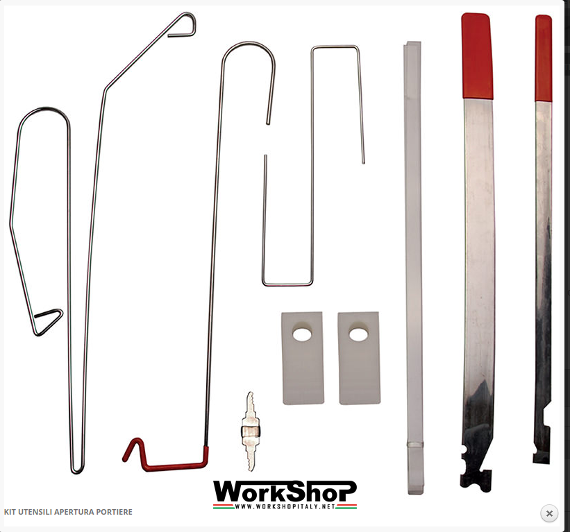 Set emergenza apertura automobili Bgs Fermec 3541