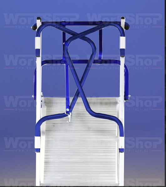 Scala Svelt FLY alluminio con piattaforma