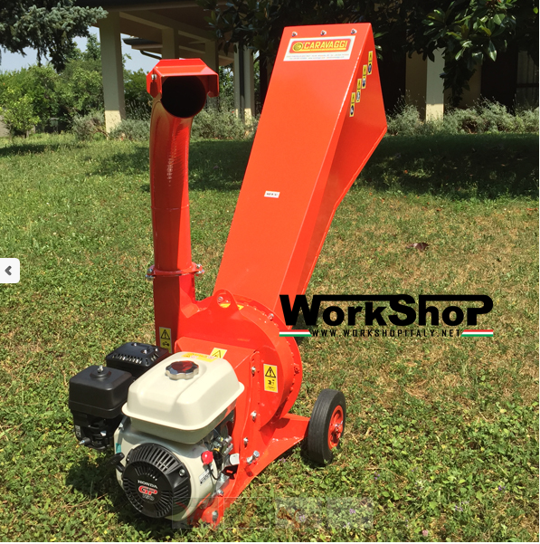 Biotrituratore Caravaggi TRX 50 motore Honda Elettrico Motocoltivatore