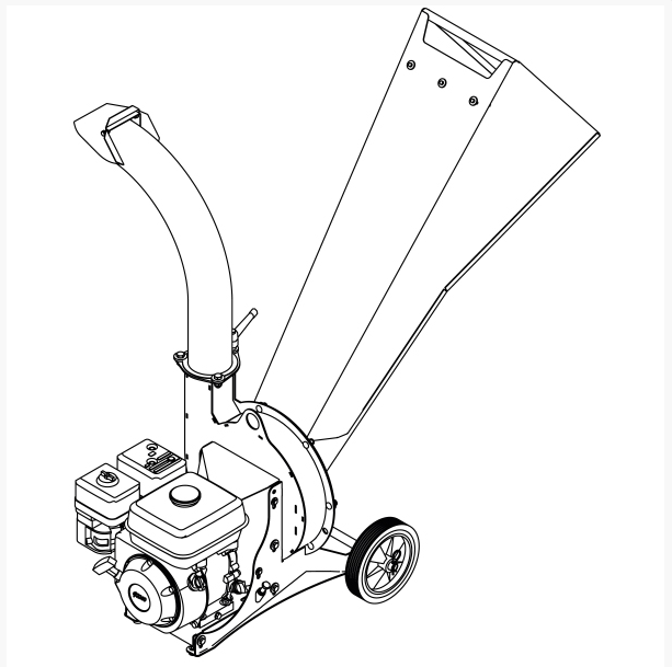 Biotrituratore Caravaggi TRX 50 motore Honda Elettrico Motocoltivatore