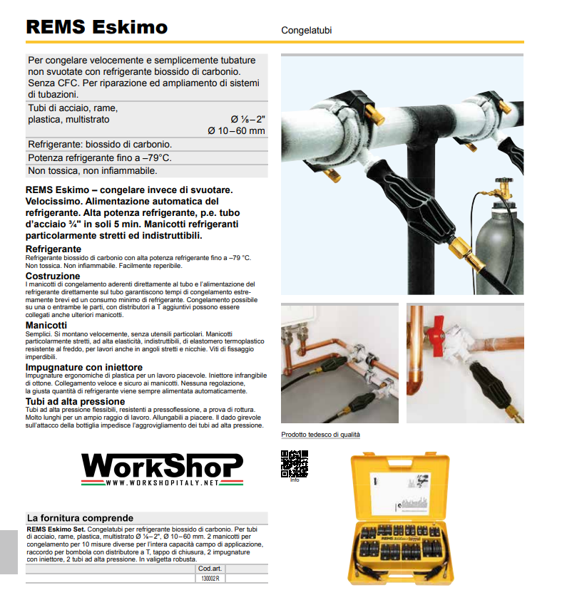 Congelatubi REMS Eskimo