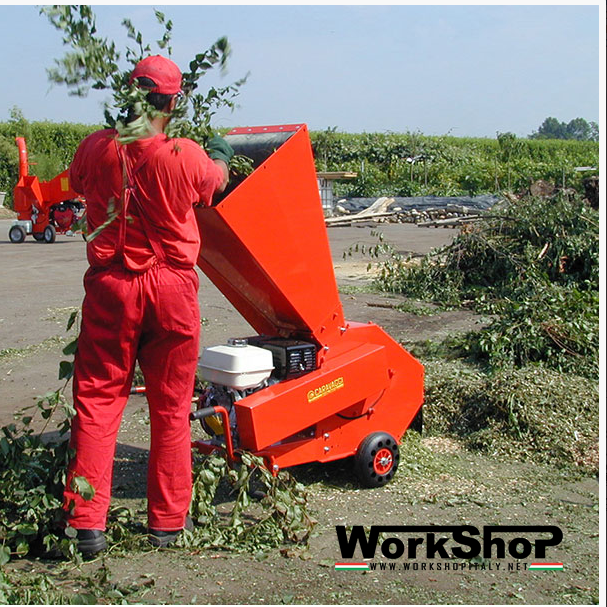 Biotrituratore Caravaggi BIO 150  motore Honda Elettrico motocoltivatore