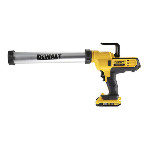Pistola silicone DeWalt 18V DCE580N senza batterie/caricabatterie
