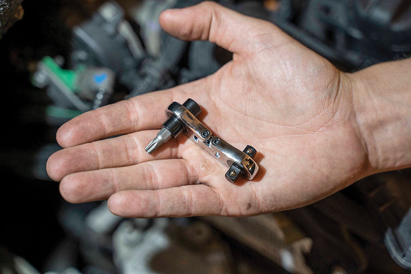 SET 3 PEZZI, CHIAVI A CRICCHETTO PIEGHEVOLI Fermec FM1413