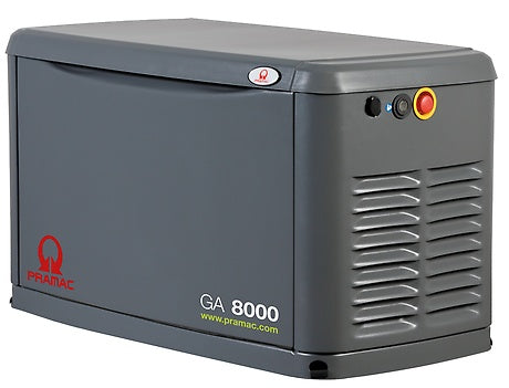 Generatore di corrente Pramac GA8000 Monofase 8KvA gas metano gpl