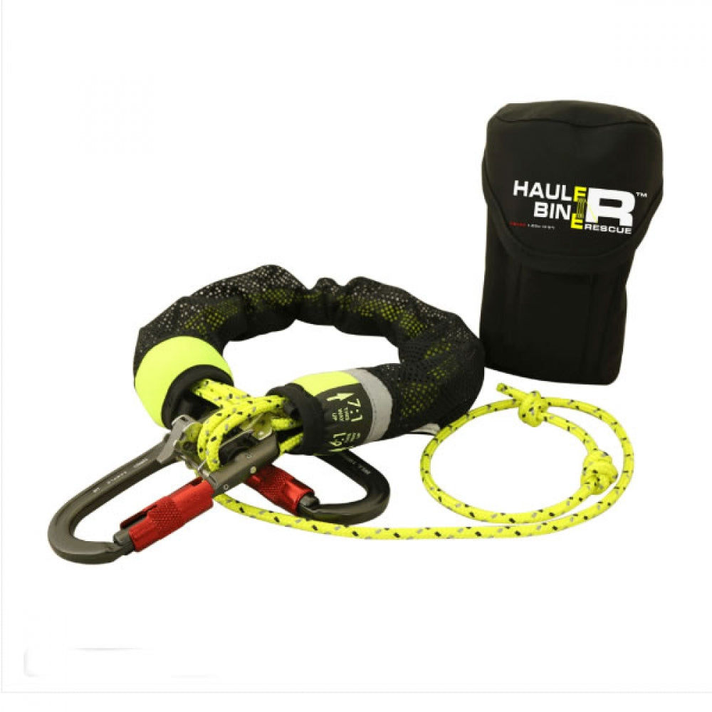 Paranco di recupero IRUDEK HAULER BINER RESCUE KIT