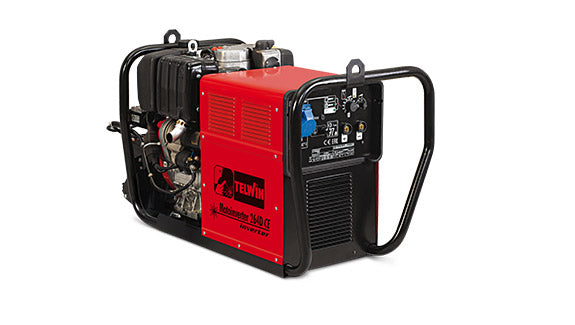 Saldatrice con generatore di corrente Telwin MOTOINVERTER 264d motore Lombardini