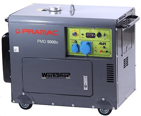 Generatore di corrente Pramac DIESEL PMD5000s AVR 230v